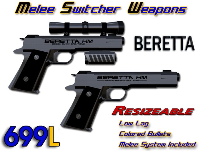 M/S Dual Beretta SL V3.7 and Melee Switcher 2.5 Combat System