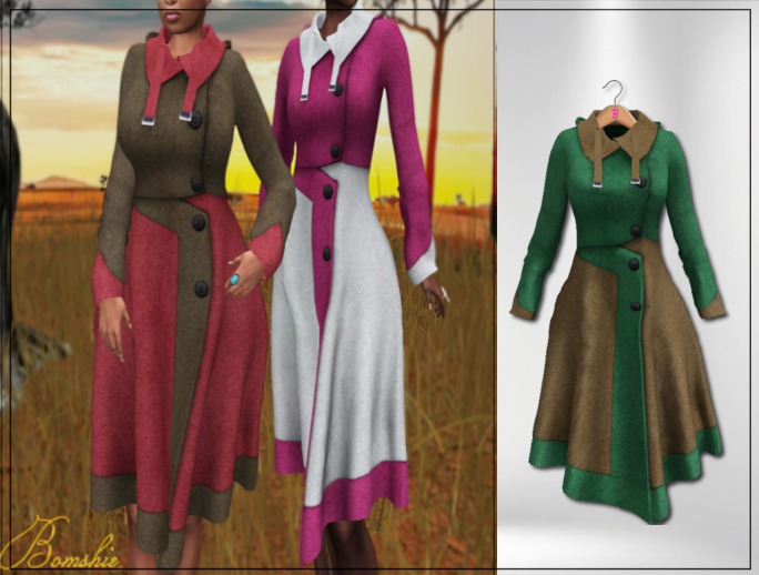 <*>B<*> Isis Duo Forester Coat Dress