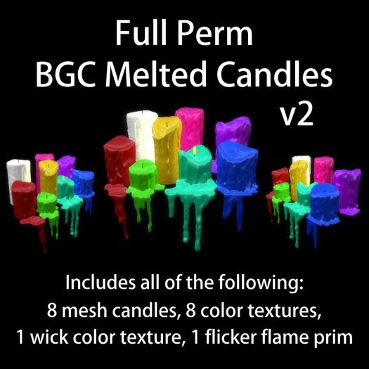 BGC Melted Candles v2 [Boxed]
