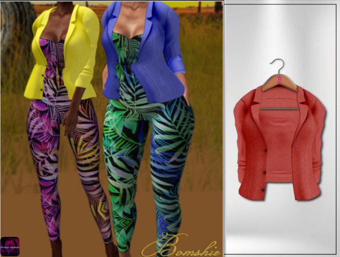 <*>B<*> Omieka Coral Blazer