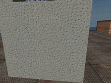High Resolution Totally Seamless Plaster Wall Panel, Building Stucco Wall with Full Perm Plaster Textures Included 8171