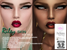 .:JUMO:. Riley Skin Fat Pack - TMP Maitreya Belleza
