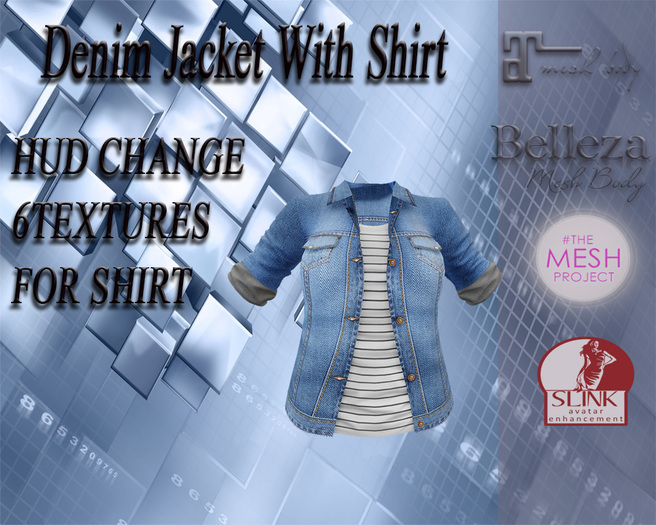 Denim Jacket With Shirt