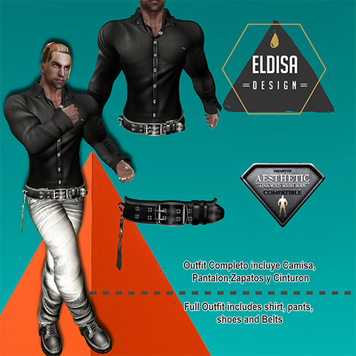 ELDISA:: clothing compatible AESTHEATIC  negro:::resize