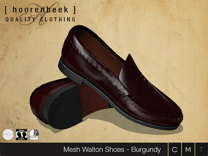 Loafers - Walton - Burgundy