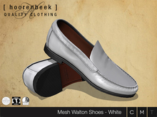 Loafers - Walton - White