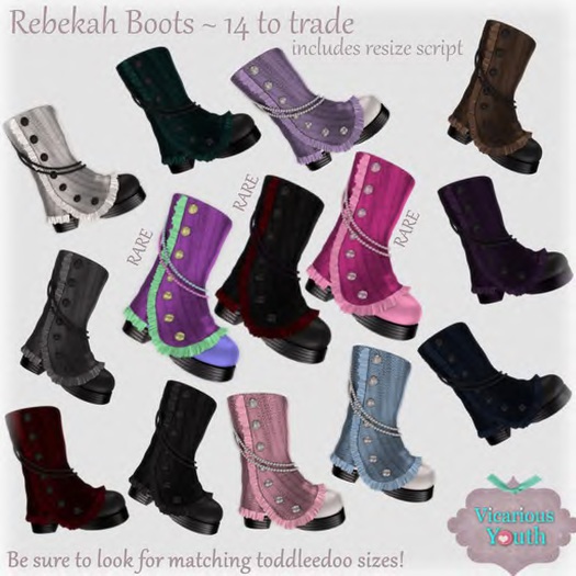 {V*Y} Rebekah Boots - Spring RARE