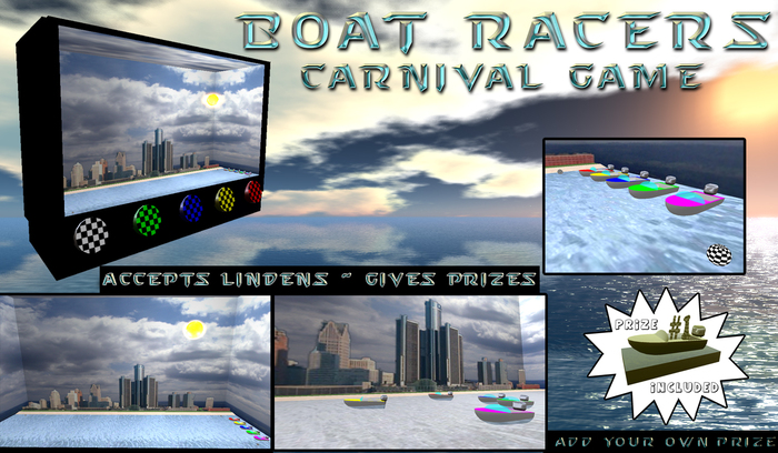 Boat Racers Carnival Game Package