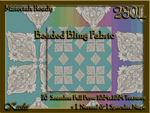 Beaded Bling Fabric Seamless Textures Materials Ready Full Perms 1024x1024