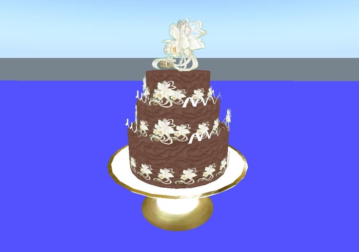 Chocolate Lover's Wedding Cake