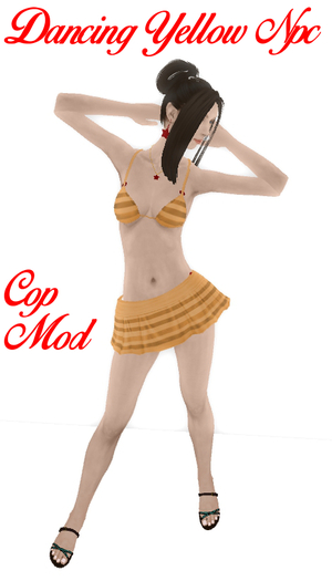 AL - Dancing Girl Yellow 