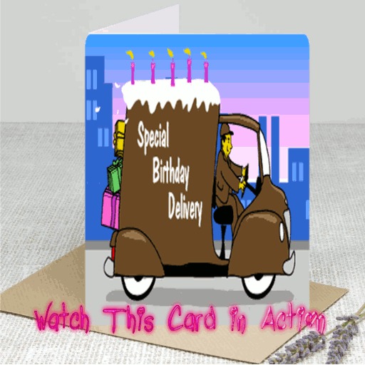 BIRTHDAY CARD SPECIAL  deliverey
