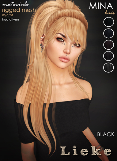 MINA - Lieke - Black