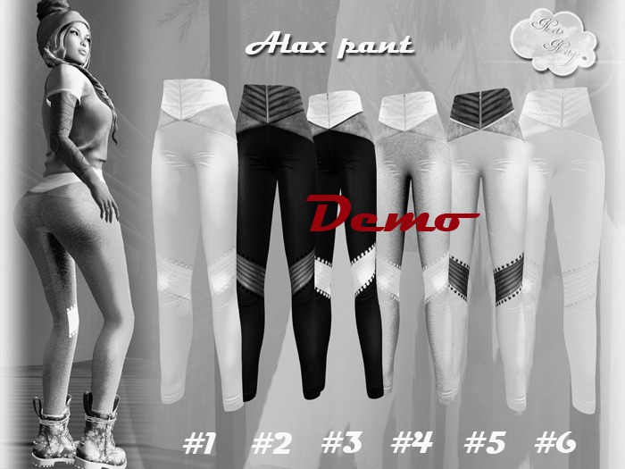 > Noir Neige < Alax Pant - Demo