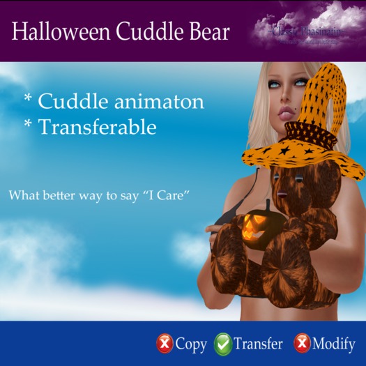 Halloween Cuddle Bear