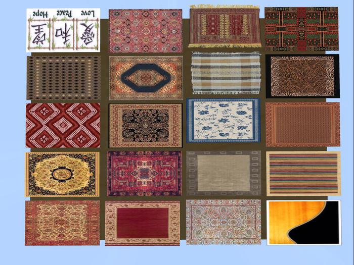 20 Rugs pack