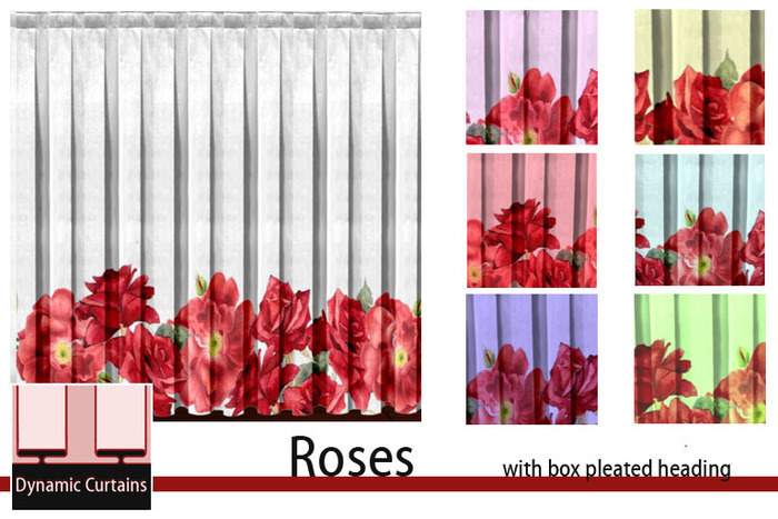 Dynamic Curtains - Roses