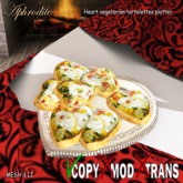 VALENTINE BUFFET Aphrodite Vegetarian tartelettes