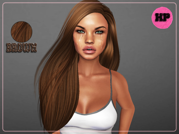 #HashTag Mesh hair Brown Leiloo