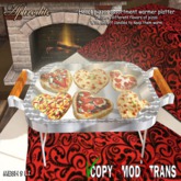 VALENTINE BUFFET Aphrodite Pizza warmer Assortment