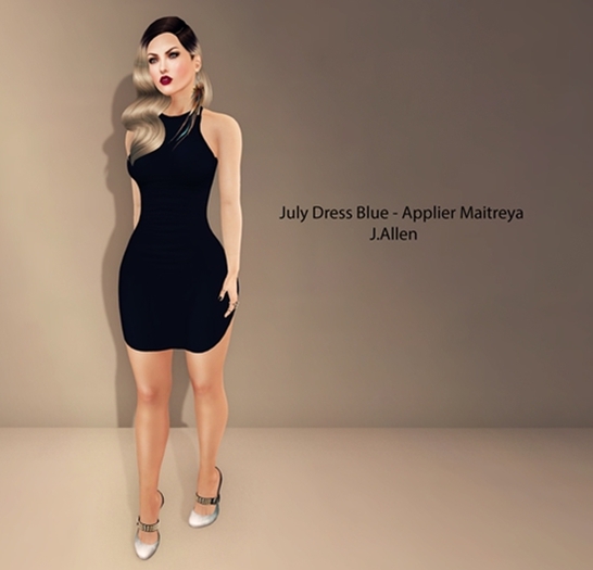 July Dress Blue - Applier Maitreya - J.Allen