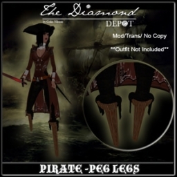 *JP* Pirate Peg-legs