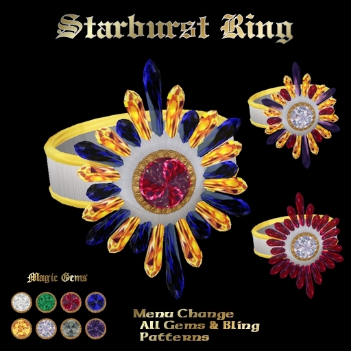 Ashira's Starburst Ring