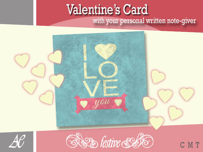 *AE* Festive  Valentine's Card 