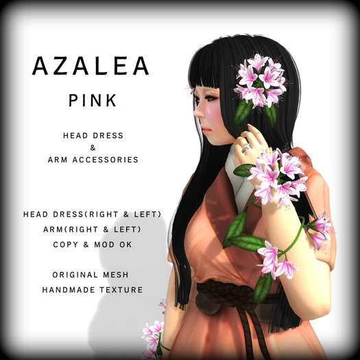 *N*AZALEA HEAD & ARM PINK
