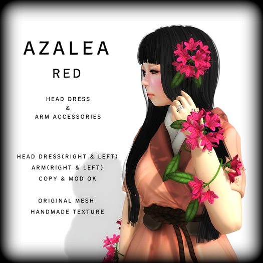 *N*AZALEA HEAD & ARM PINK