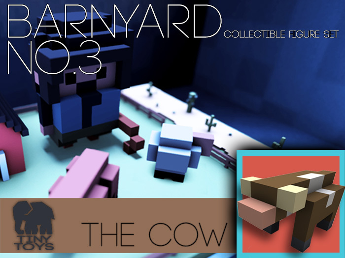 -TinyToys- BARNYARD #3 The Cow