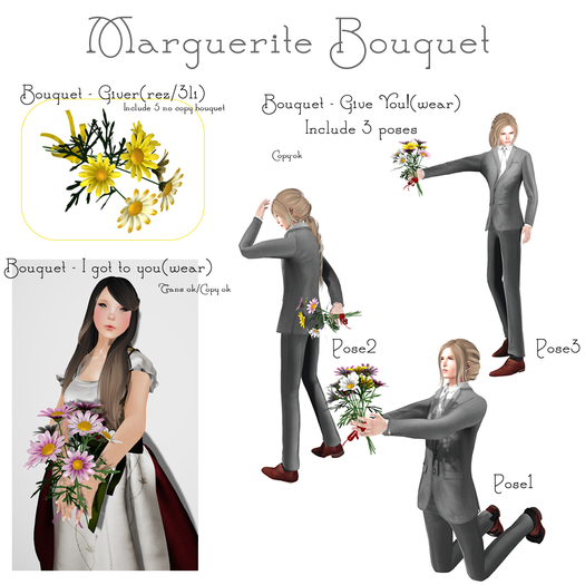 *N*MARGUERITE BOUQUET FAT