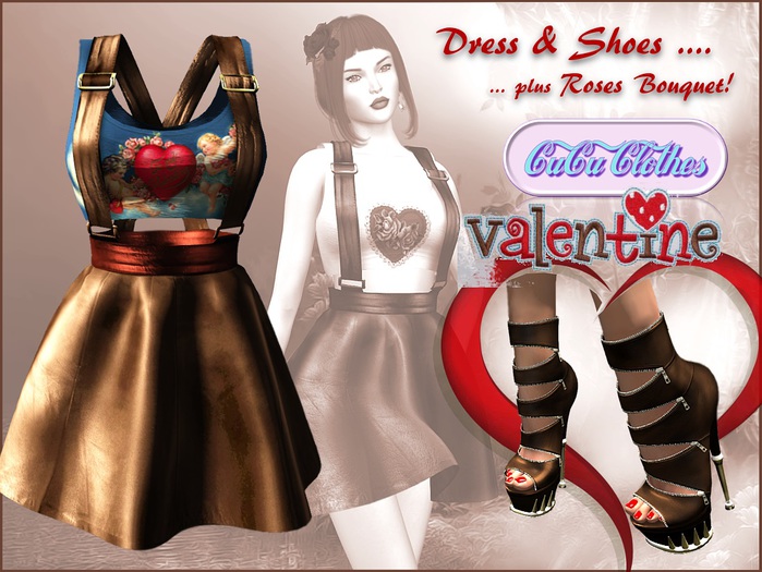 CuCu! Skirt Overall & Top "anGeLs"!