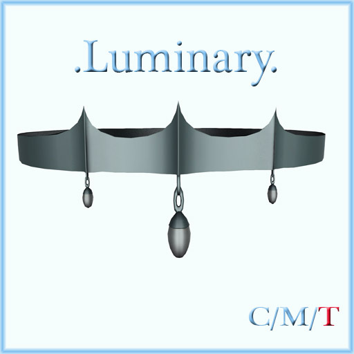 .Luminary. Peachy Circlet - Steel