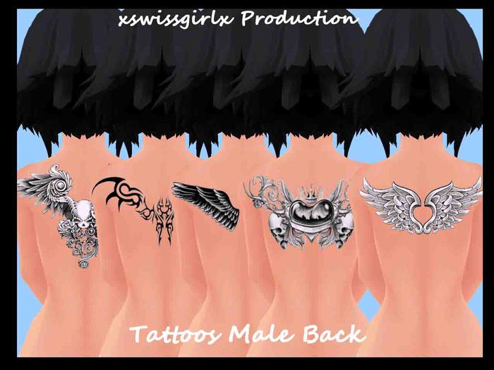 Tattoos Male Back