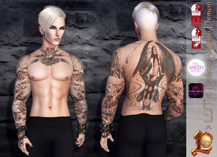 > LUT < Tattoo Angel Goth Infernus
