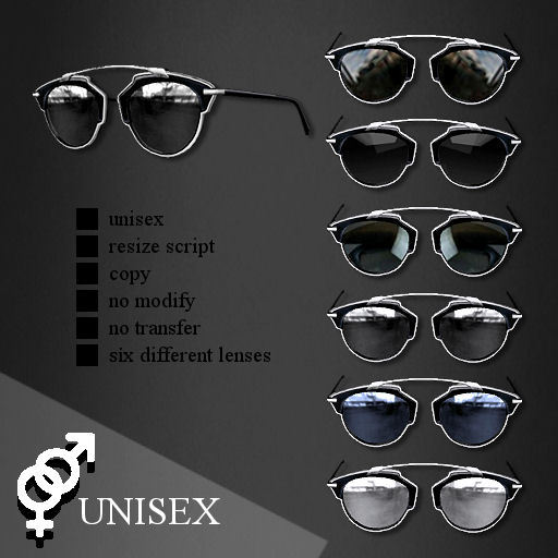 SUNGLASSES SRL SILVER/BLACK     -RYCA-