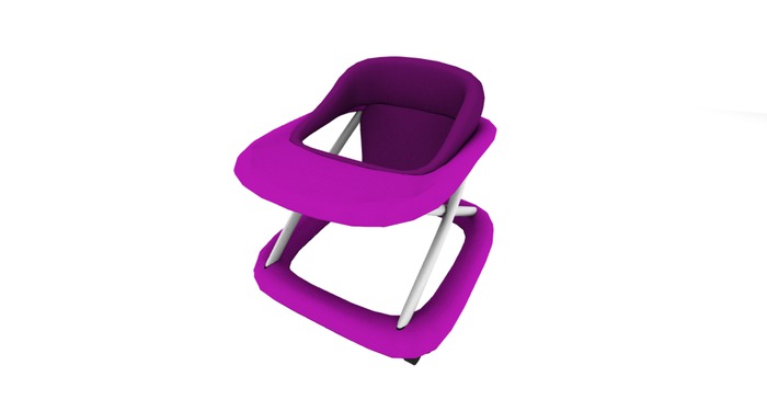 Baby walker car Pink