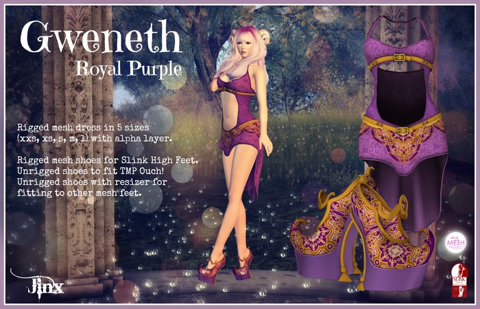 Jinx (DD) Gweneth - Earth - Wear to Unpack