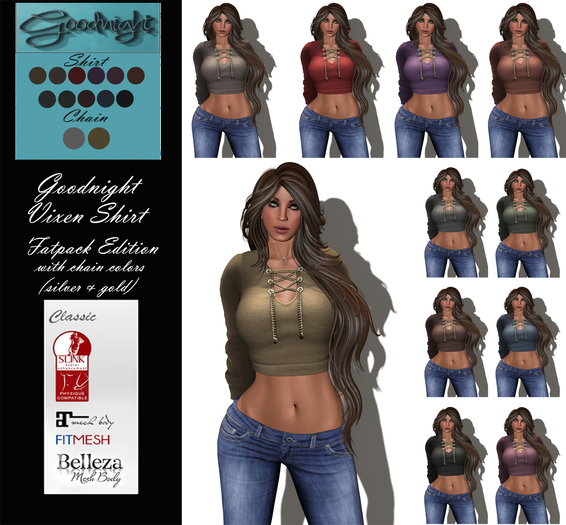 Goodnight Vixen Shirt-Fatpack
