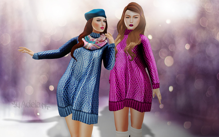 [FLRN] Adela Knit Dress Demo