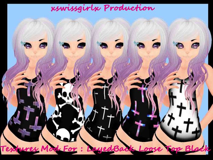 Textures Mod For : LayedBack Loose Top Black