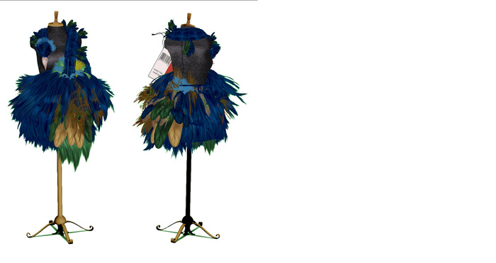 [LWL] Aviary Tutu (peacock)