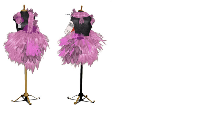 [LWL] Aviary Tutu (flamingo)