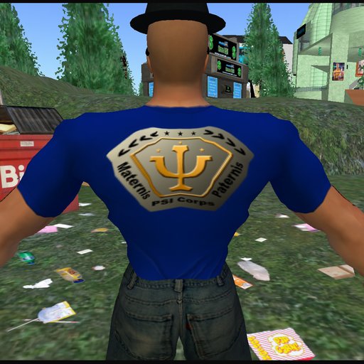 PSI Corps T Shirt-Blue