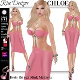 CHLOE PEACH Dress & Heels Maitreya/Slink/Belleza