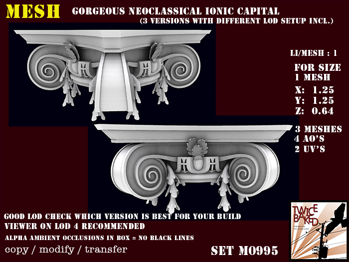 Gorgeous dormer window - high detail - extreme low primcount - M0079