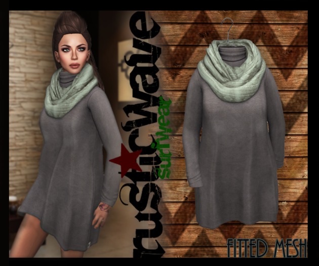 // RusticWave // Cardigans - Grey