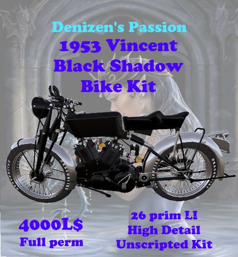Vincent Black Shadow Bike Kit