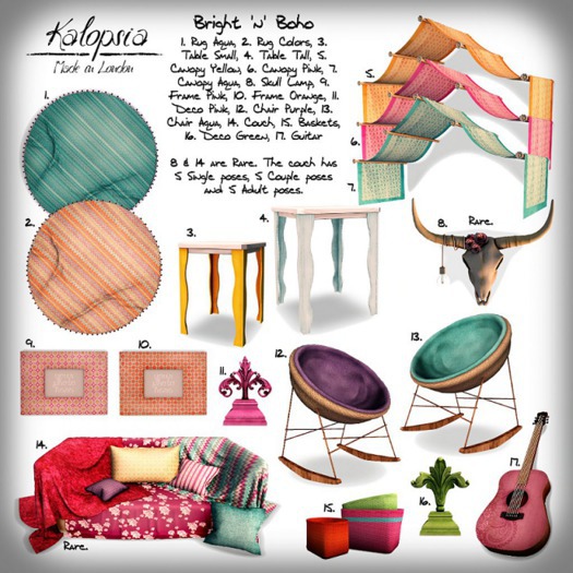 Kalopsia - Bright 'n' Boho Frame - Pink